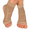 Compression Sports Ankle Brace; Heel Protector For Pain Relief; Outdoor Sports Accessories - Black - S-M