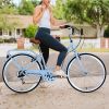 7 Speed, Steel Frame, Multiple Colors 26 Inch Ladies bicycle - as Pic