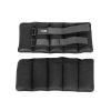Adjustable Wrist/Ankle Weights, 10-Pound Pair (20 lb total) - Black