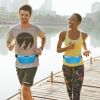 Unisex Sport Waist Pack Running Belt Bag Pouch Adjustable Bounce Free Sweat-Proof Lightweight Slim - Blue