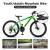 A24299 Rycheer Elecony 24 inch Mountain Bike Bicycle for Adults Aluminium Frame Bike Shimano 21-Speed with Disc Brake - as Pic