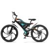 AOSTIRMOTOR 48V15AH Li-Battery fit for S18 S18-1500W Electric Bikes - as Pic