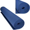 Yoga Mat with Carrying Strap for Yoga, Pilates, and Floor Exercises - Blue