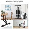 440LBS Deluxe ab machine Folding abdominal crunch coaster Max ab workout equipment for home workouts with Kettlebell style resistance block; Abdominal