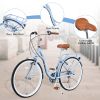7 Speed, Steel Frame, Multiple Colors 26 Inch Ladies bicycle - as Pic