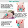 Hip Trainer Buttocks Lifting Pelvic Floor Muscle Exerciser & Inner Thigh Trainer  - Blue