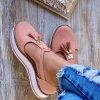 Women's Vulcanized Shoes 2023 Summer Ladies Increased Shoes Lace up - Army Green - 35