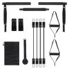 Pilates Bar Kit with 180LBS Resistance Bands Multifunctional Pilates Yoga Toning Bar Full Body Exercise  - 100lbs