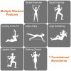 Pilates Bar Kit with 180LBS Resistance Bands Multifunctional Pilates Yoga Toning Bar Full Body Exercise  - 180lbs
