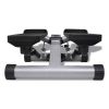 Swing Stepper Twist Stepper With Rope - Black