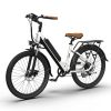 AOSTIRMOTOR 26&quot; Tire 350W Electric Bike 36V 10AH Removable Lithium Battery City Ebike for Adults Girls G350 New Model - as Pic