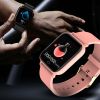 Smart Fit Multi Function Smart Watch Tracker and Monitor - ORANGE-BLACK