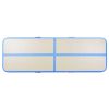Inflatable Gymnastics Mat with Pump 118.1"x39.3"x3.9" PVC Blue - Blue
