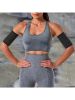 SilverCoated SweatAbsorbent Arm Sleeves Ultimate Yoga Fitness Protection - one-size