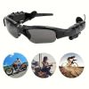 UV Resistant Sport Sunglasses with Wireless Headset Enhance Outdoor Experience - Coated Yellow Lens