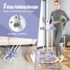 Exercise Equipment Foldable Core Abdominal Trainer - Purple & White - Exercise Machines