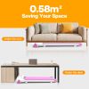 Under Desk Treadmill , Walking Treadmill 2 in 1 for Walking , Quiet and Powerful, Installation-Free - as Pic