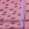 The Anti-Skid Hot Yoga Towel - Sweat Absorbent, Non-Slip Bikram, Kundalini, Hot Yoga Mat Size Towel with Grip Dots - Light Purple