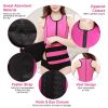 Waist Trainer for Women Men Unisex Running Walking Yoga - Pink - XL