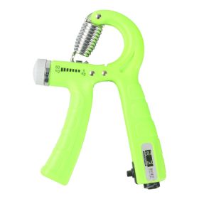 Hand Grip Strengthener, Counting hand Grips Workout, Adjustable Resistance Strength Hand Grip 11-132 lbs (Color: Green)